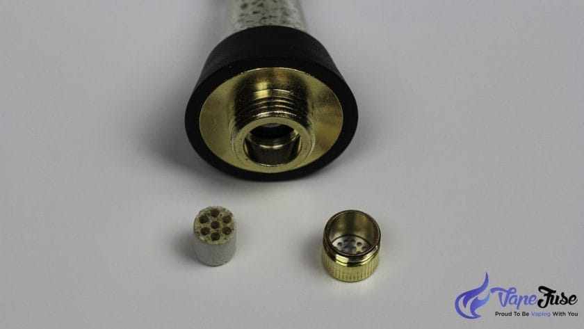 FocusVape Pro mouthpiece pulled apart